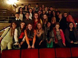 Choir students attend Broadway Musical