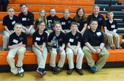 North Union Elementary Robotics Club Scores Big!!!